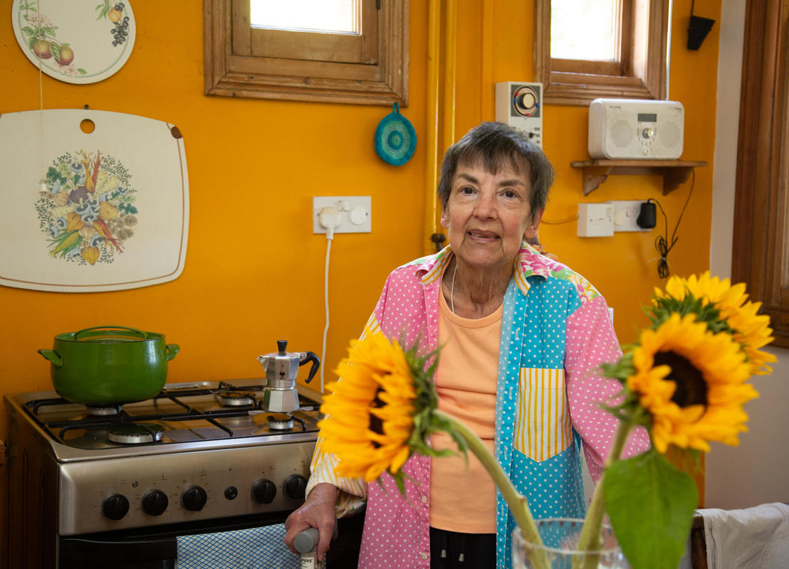 Martin Stott: Pina in her kitchen
