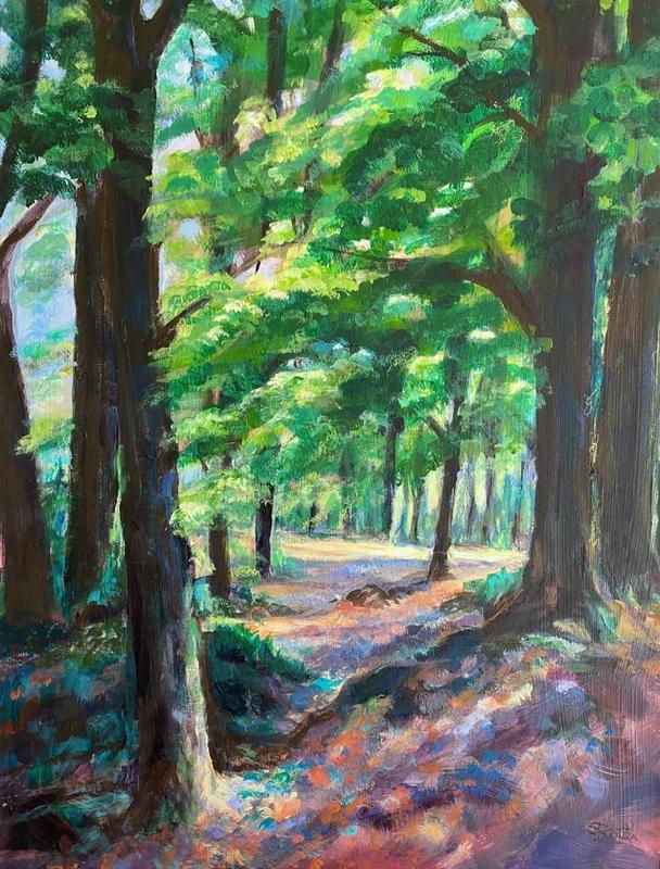 Shelagh Baxter: Badbury Wood