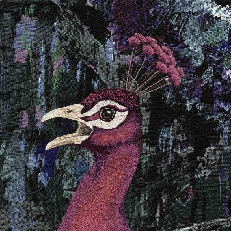 Yvette Phillips: Pink Peacock