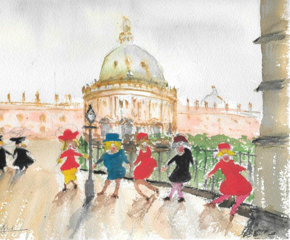 David Paylor: Oxford Dancing Ladies 1