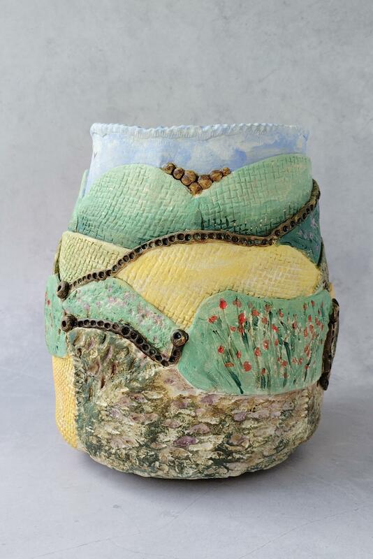 Fi Cooper: Downland Summer Vase