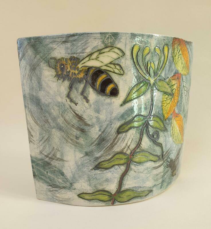 Jeanne Jackson: Bee Vase