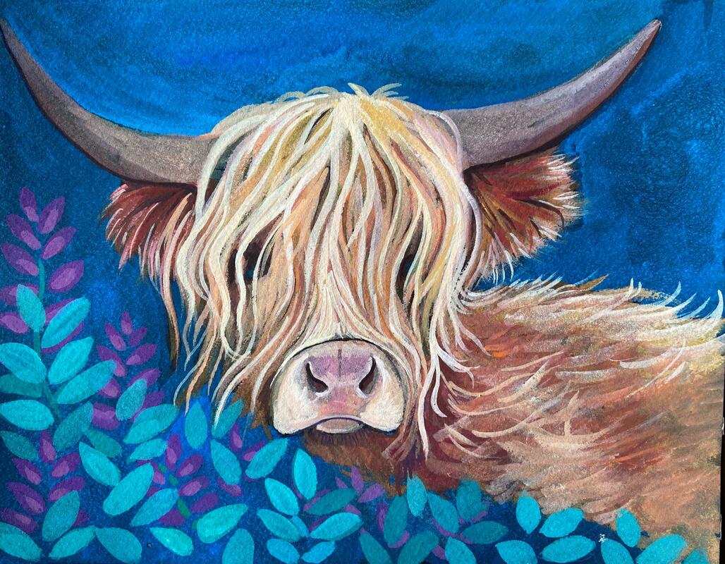 Sarah Jane Hearfield: Highland Cow