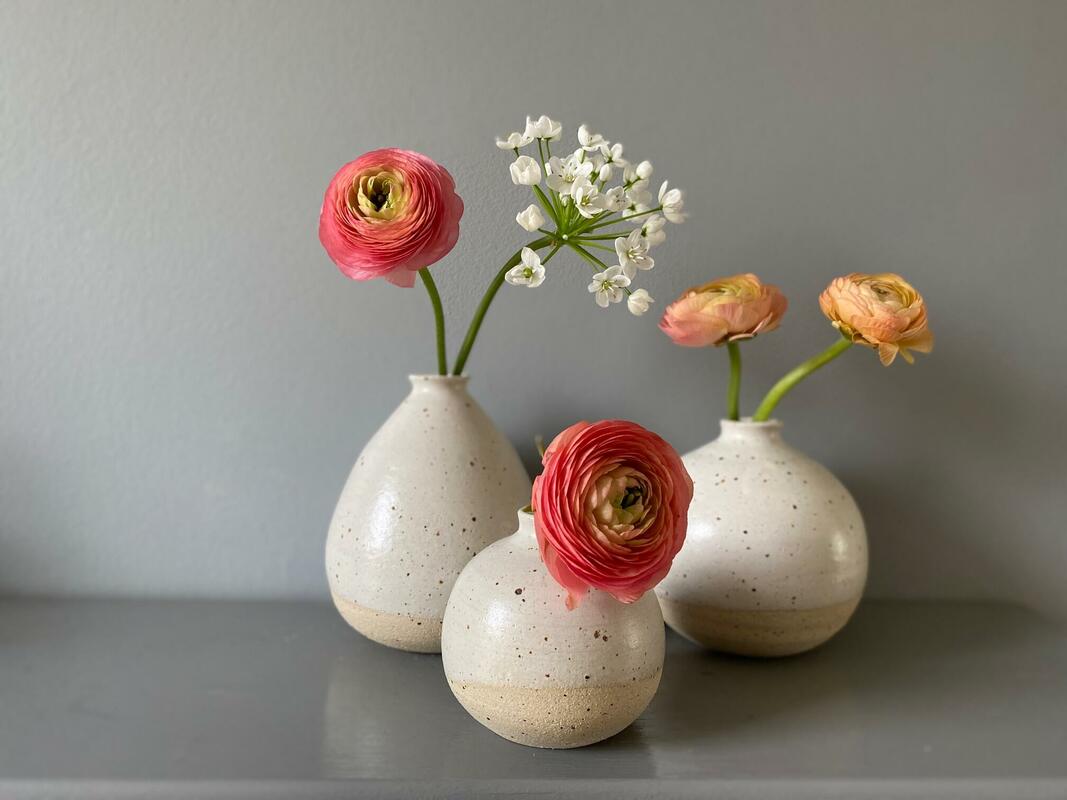 Suzanne Bladon: Spring Bud Vases