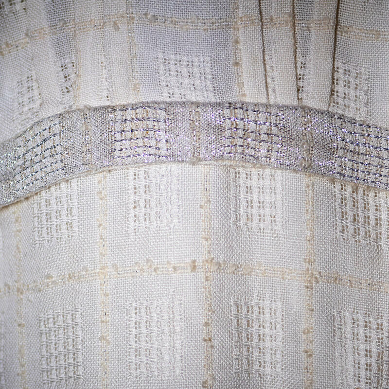 wedding dress - woven in 1970