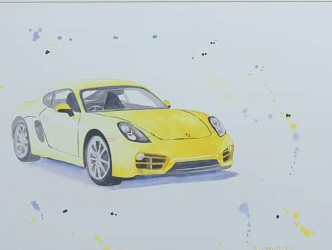 Porsche primary yellow