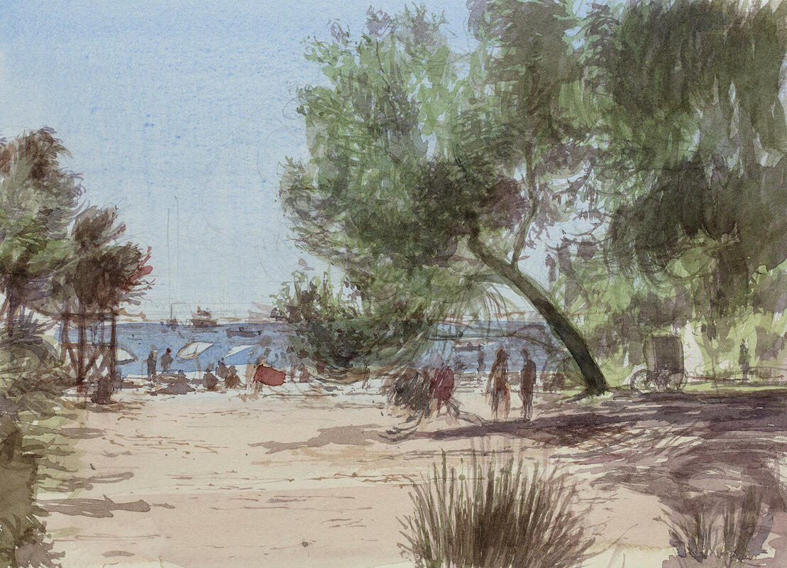Menorcan Watercolour