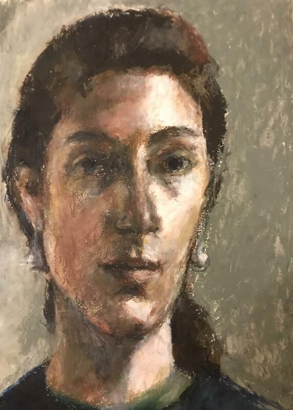 portrait Oil Pastel