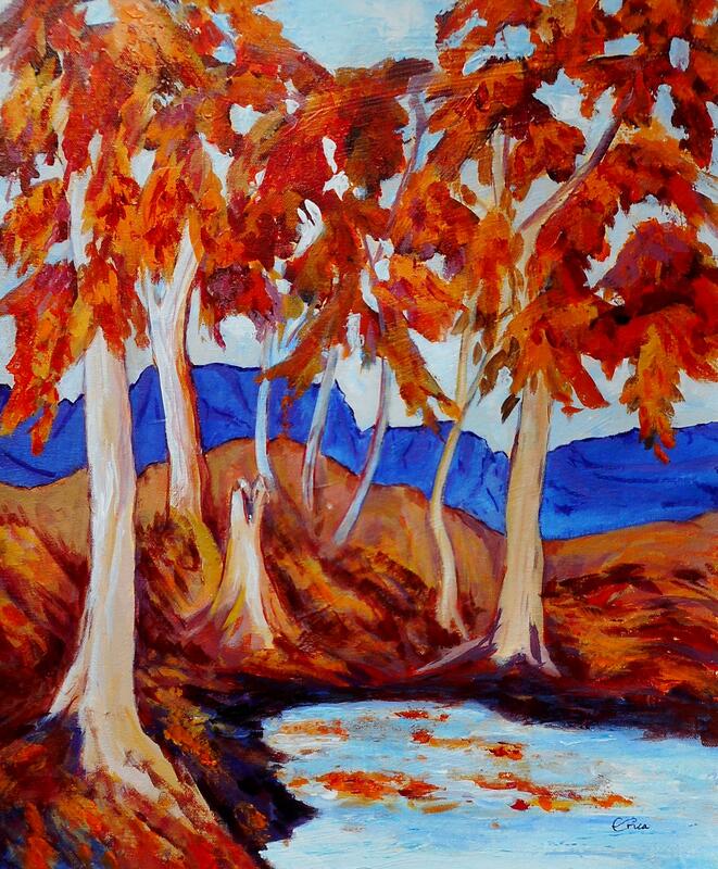 Autumn Trees 50cm x 60cm