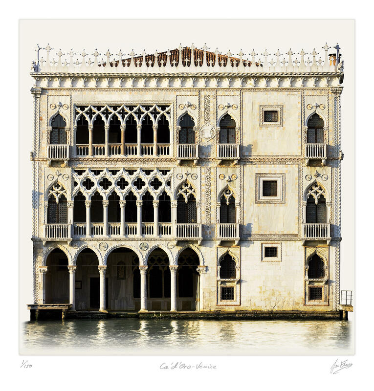 Ca'd'Oro - Venice. Giclée print 610x640mm Edition of 150.