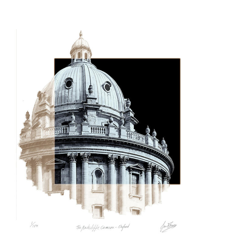The Radcliffe Camera - Oxford. Giclée print 329x329mm Edition of 150.