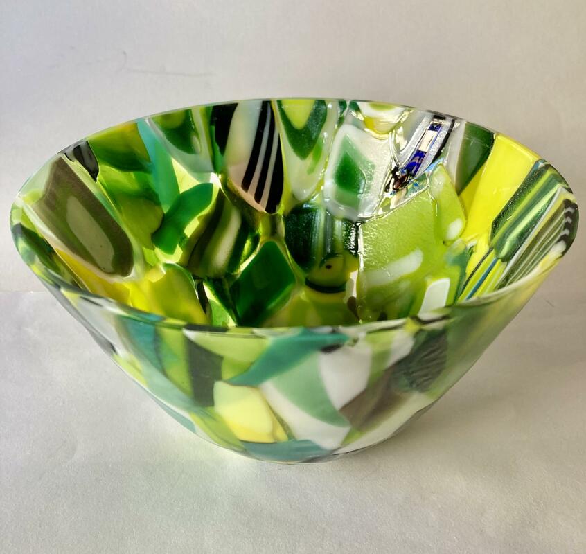 Green Candy Bowl 17.5 x 11 cm