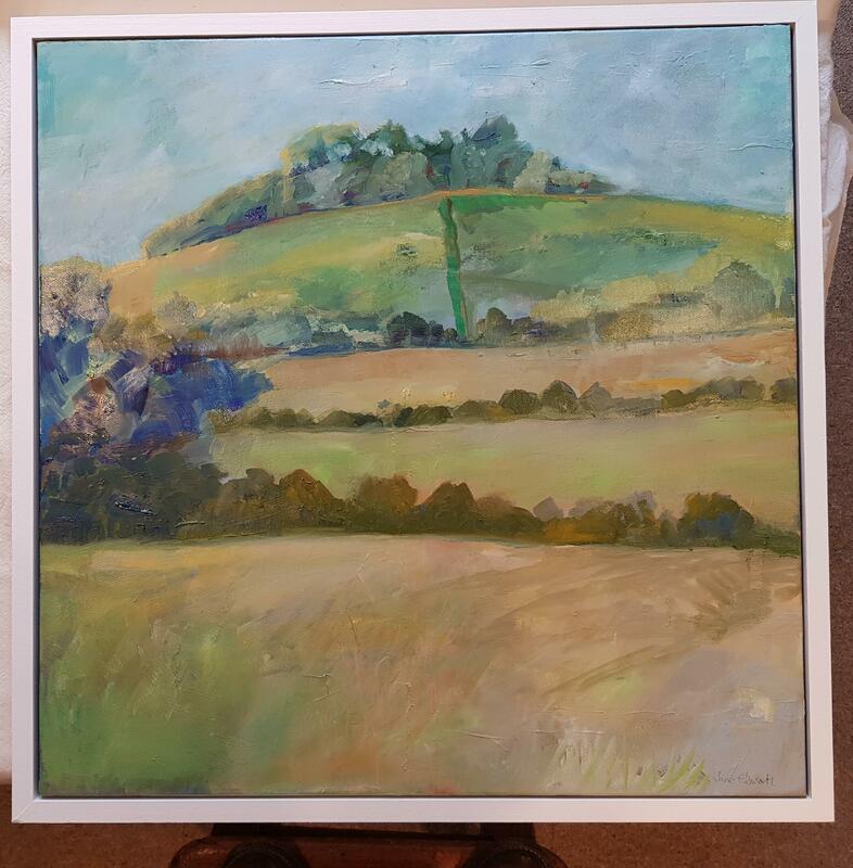 Wittenham Clump. Oil on Canvas.