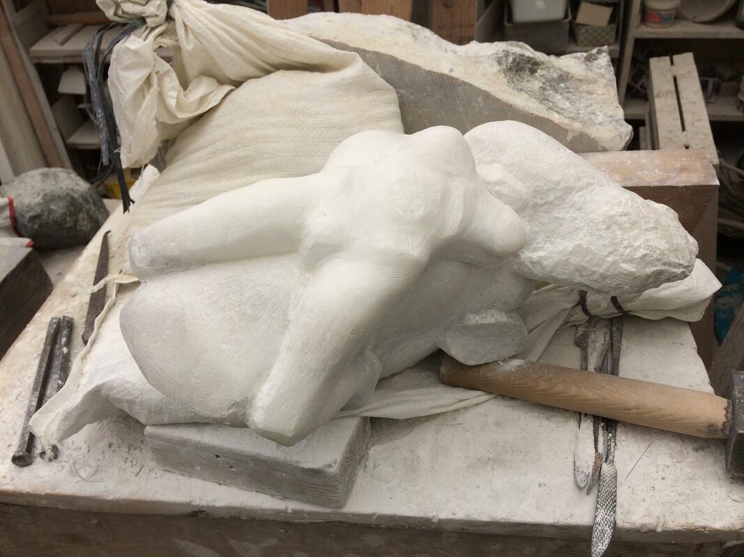 Europa and the Bull in progress