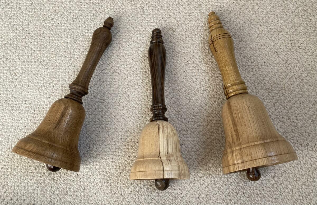 Wooden handbells