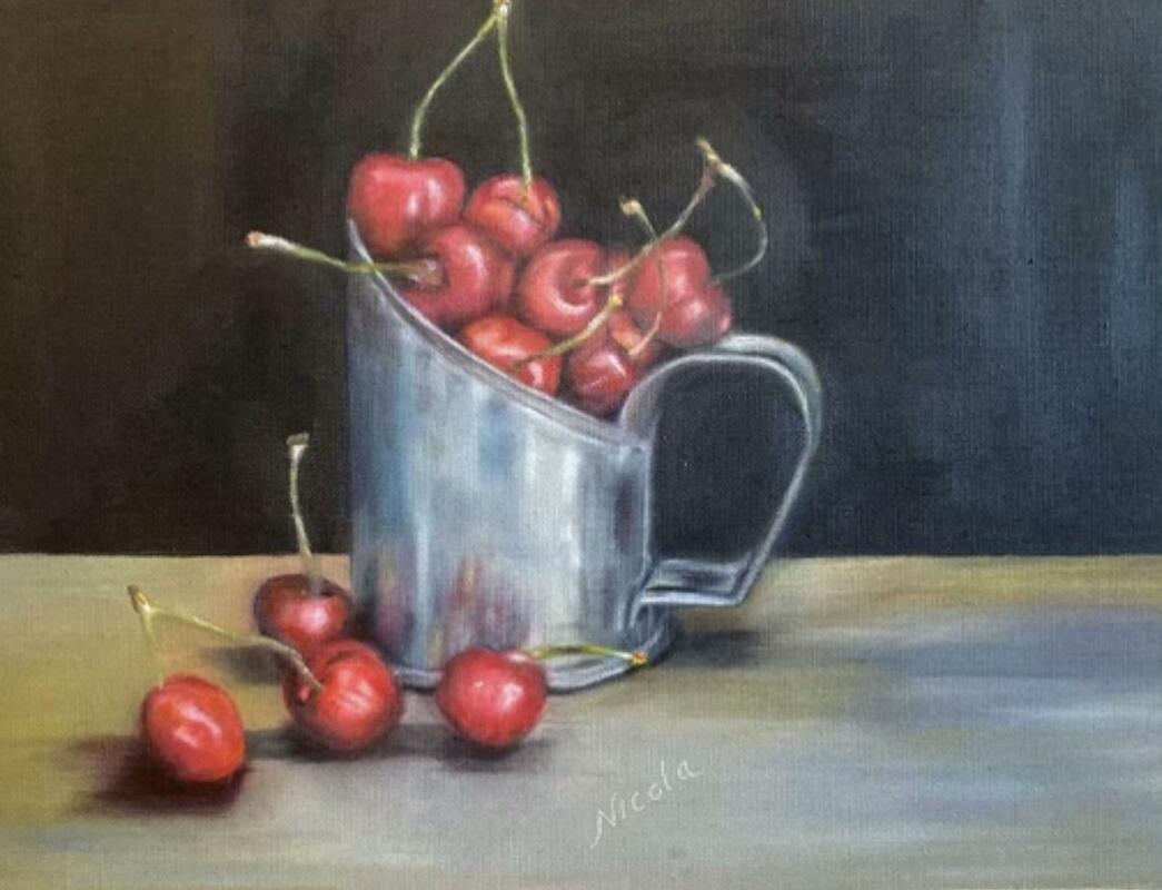 Coup de cherries - sold to a Guernsey home 