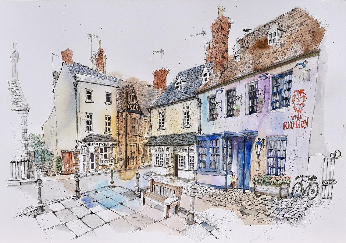 The Red Lion and the Square, Eynsham