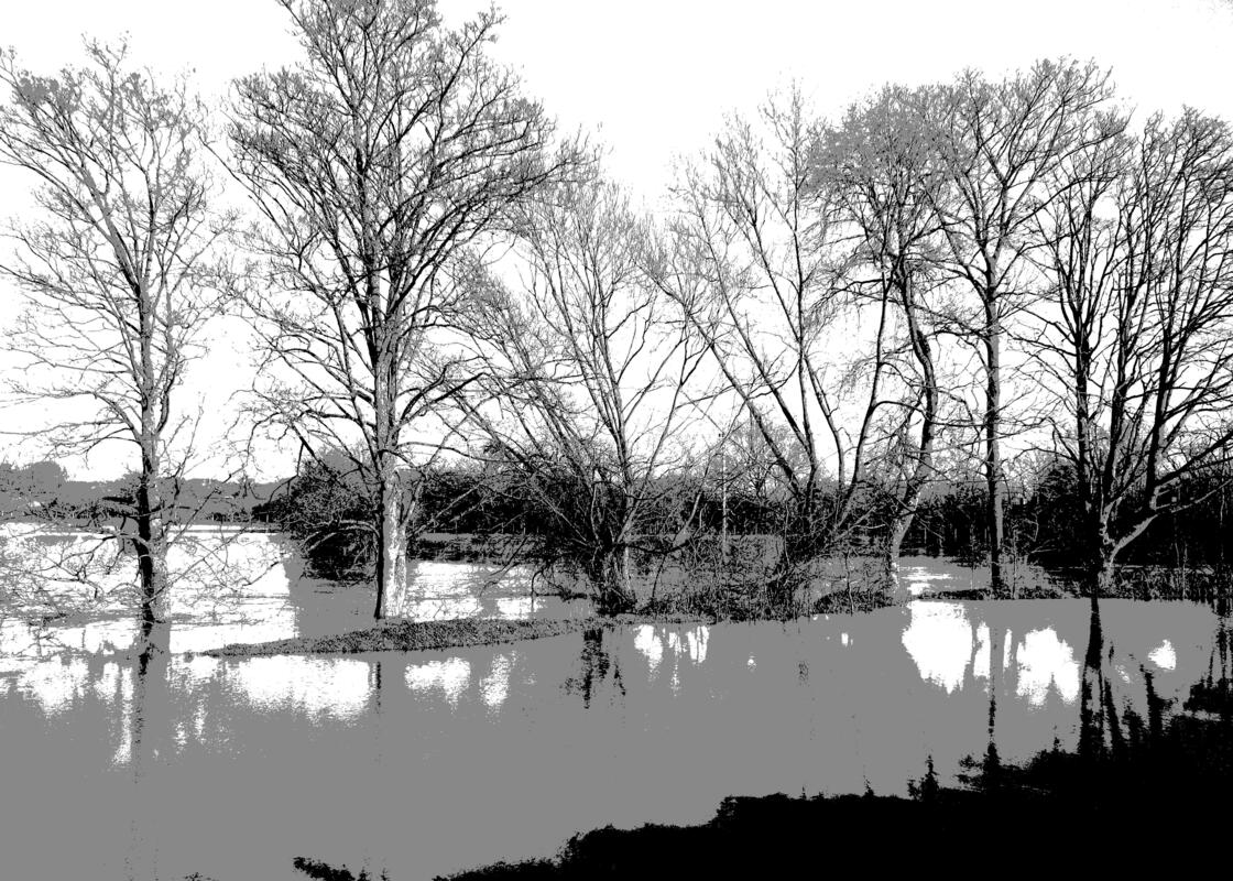 Kidlington flooded fields
