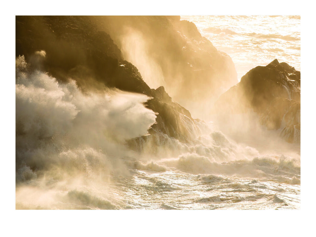 Wave Action – Stormy seas at Trevose Head, Cornwall
