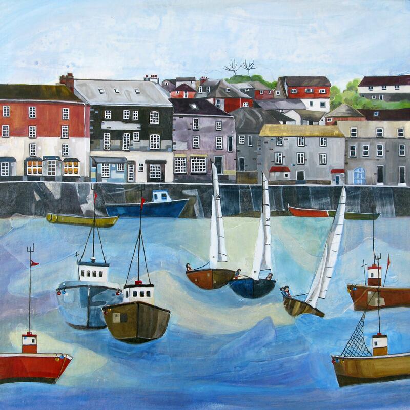 Padstow Harbour 1 by Anya Simmons