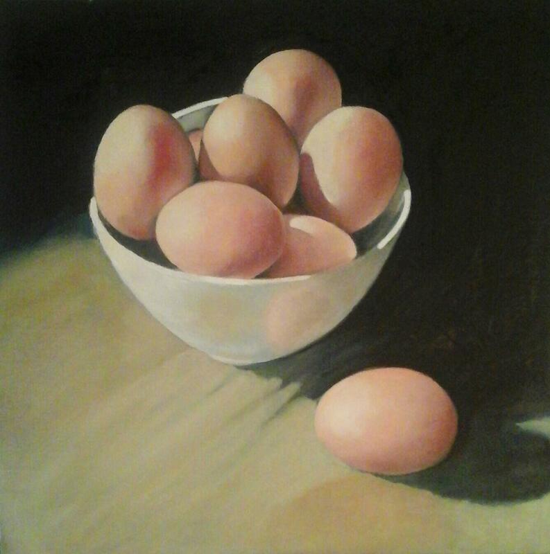 Eggs in a bowl