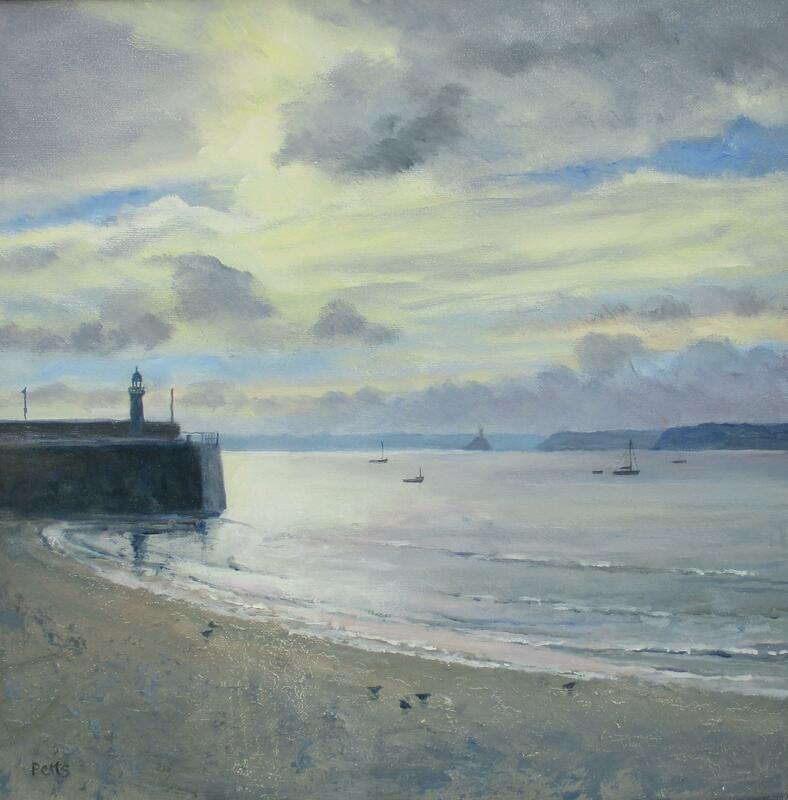 Early Morning, St Ives - oil