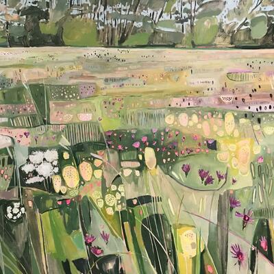 Hinksey Meadows with Willow Walk, Oxford Elaine Kazimierczuk 
