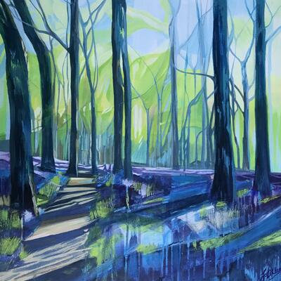Bluebell Wood by Jo Lillywhite