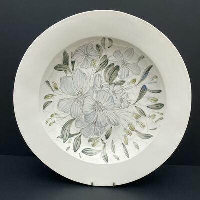 Decorated large bowl 39.5 cm