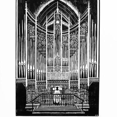 Merton Chapel Organ (21x29cm)