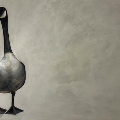 Goose painting