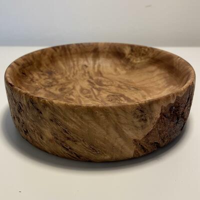 Hand turned wooden bowl 