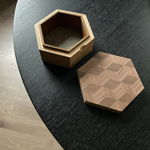 Hexagon Cube Box
