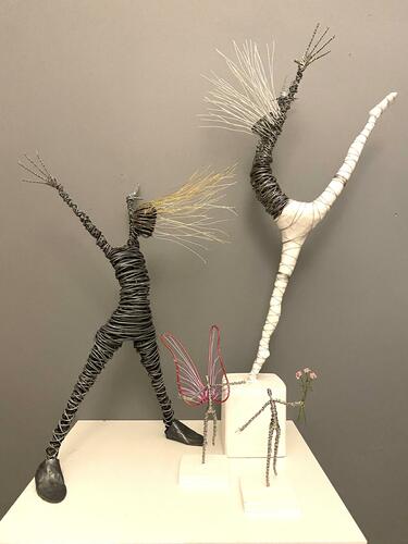 Rachel Ducker Wire Sculpture