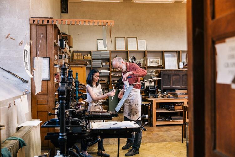 Bibliographical Press, Old Bodleian.