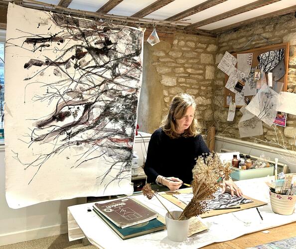 West Oxfordshire mixed-media artist