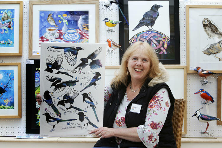 The artist Jane Tomlinson