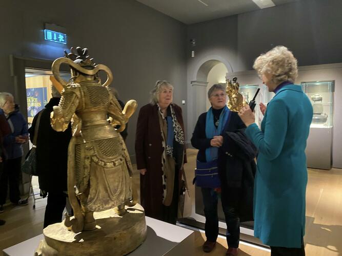 Inspiration from the China Bronzes at Compton Verney! 