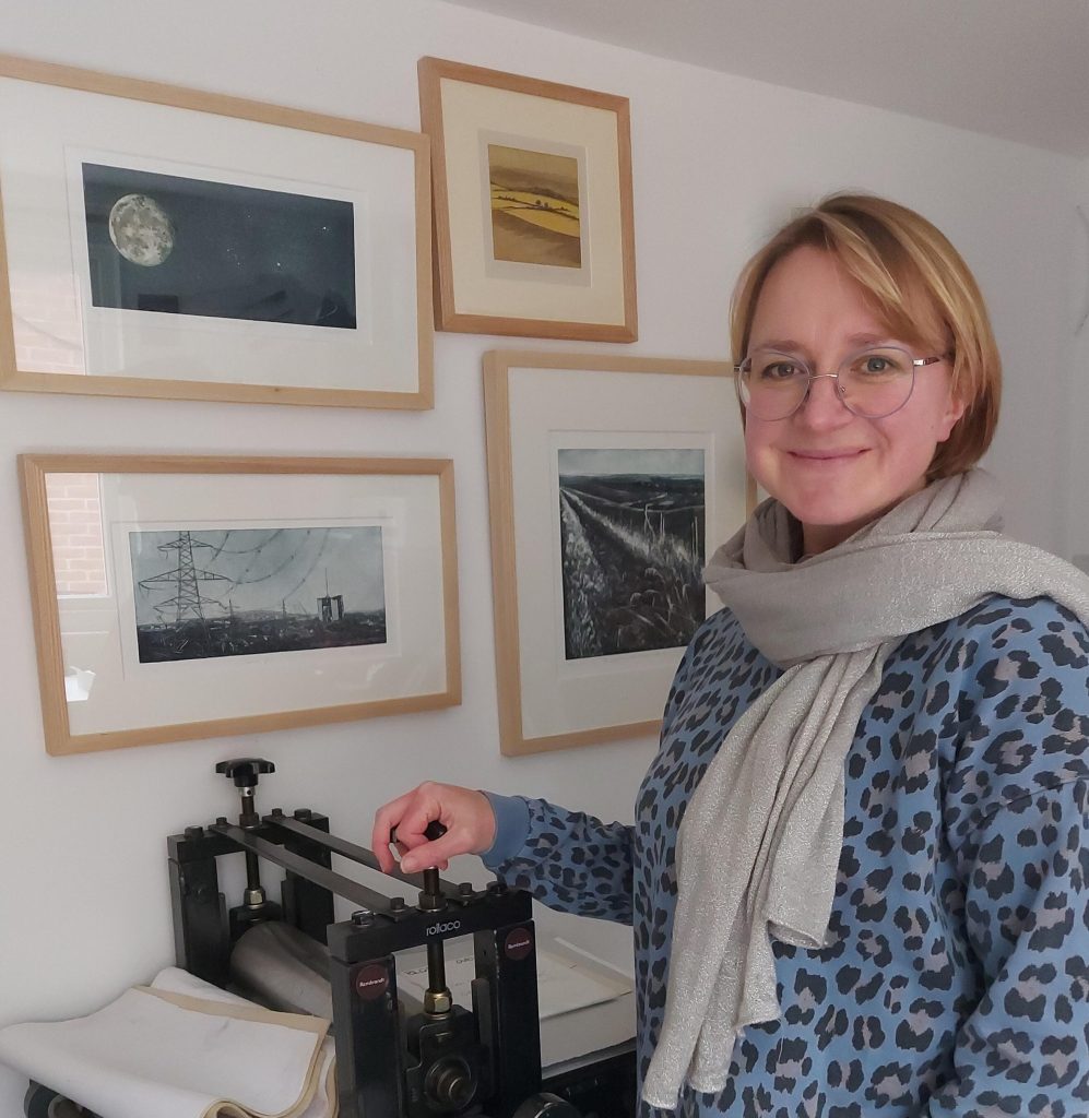 Kat Foxhall OPC at work