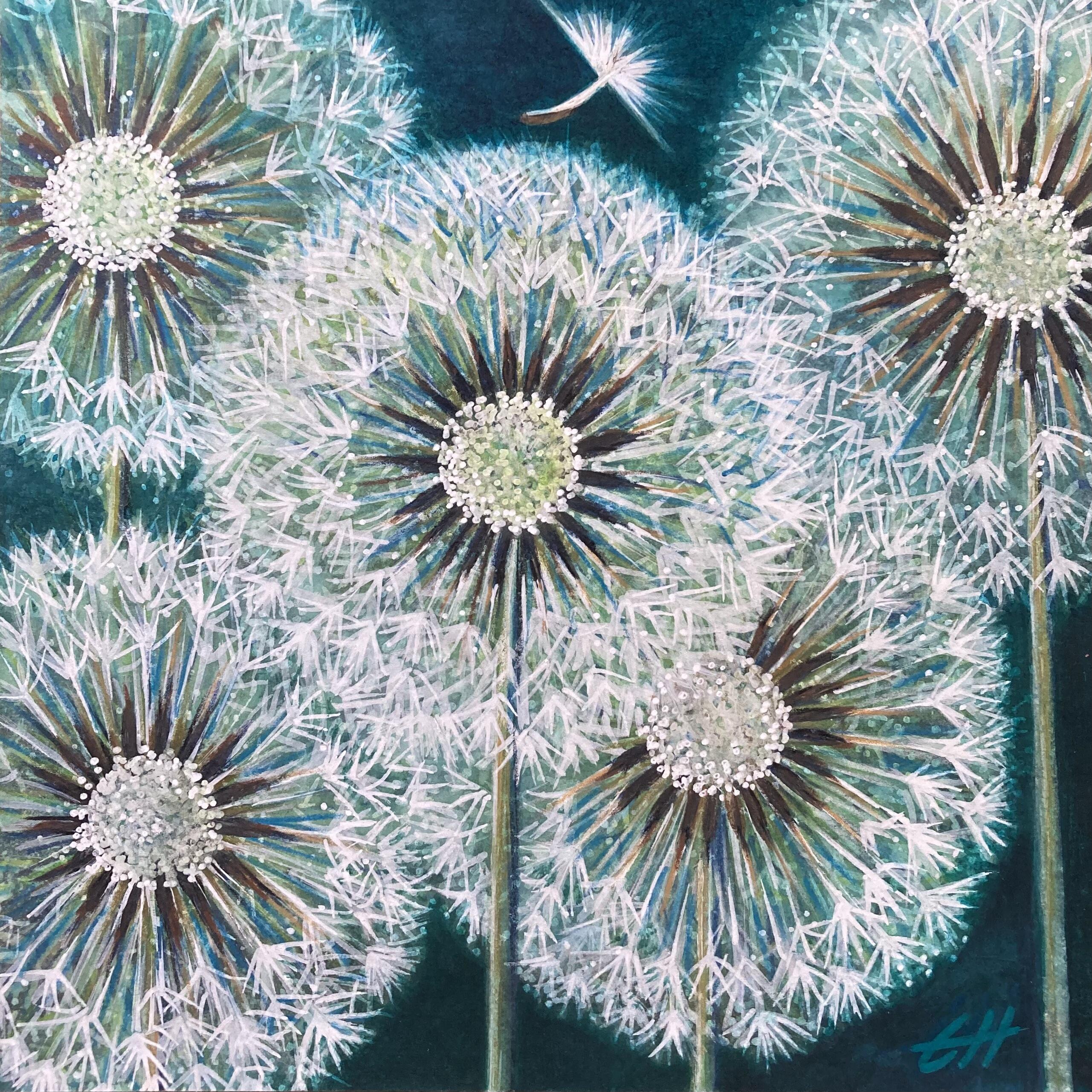 Emma Hunt: 'Make a Wish', Mixed Media, Giclée Prints & Greeting Cards
