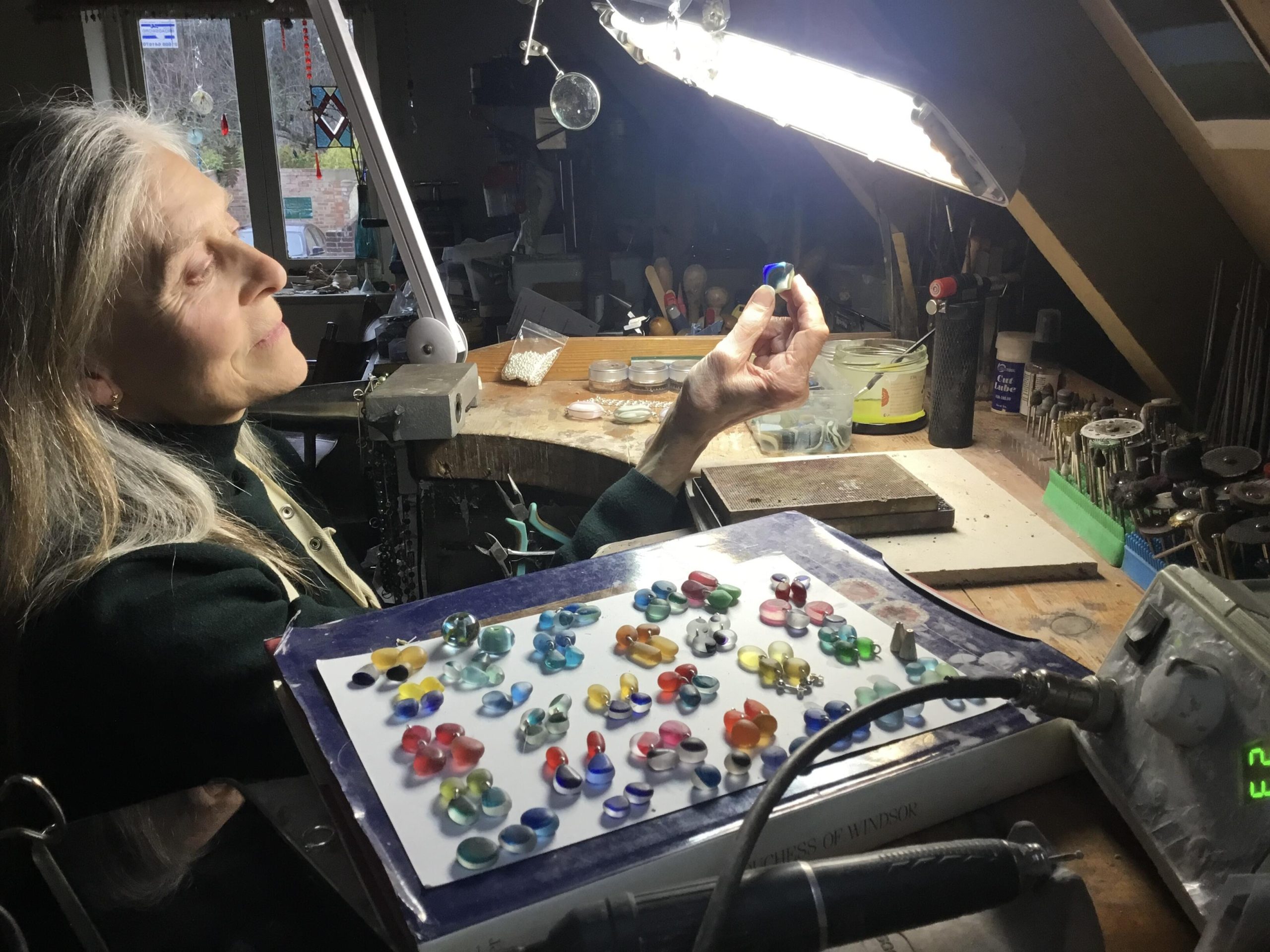 Tess Blenkinsop at work