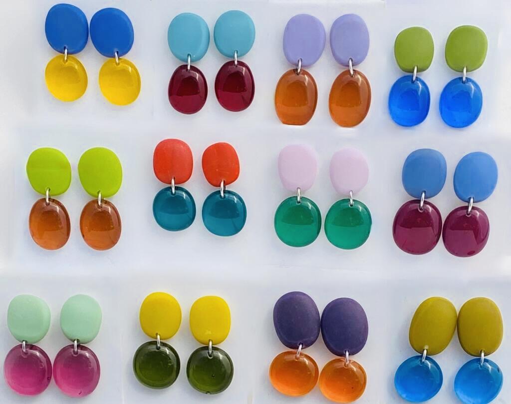 Tess Blenkinsop: Juicy glass earrings