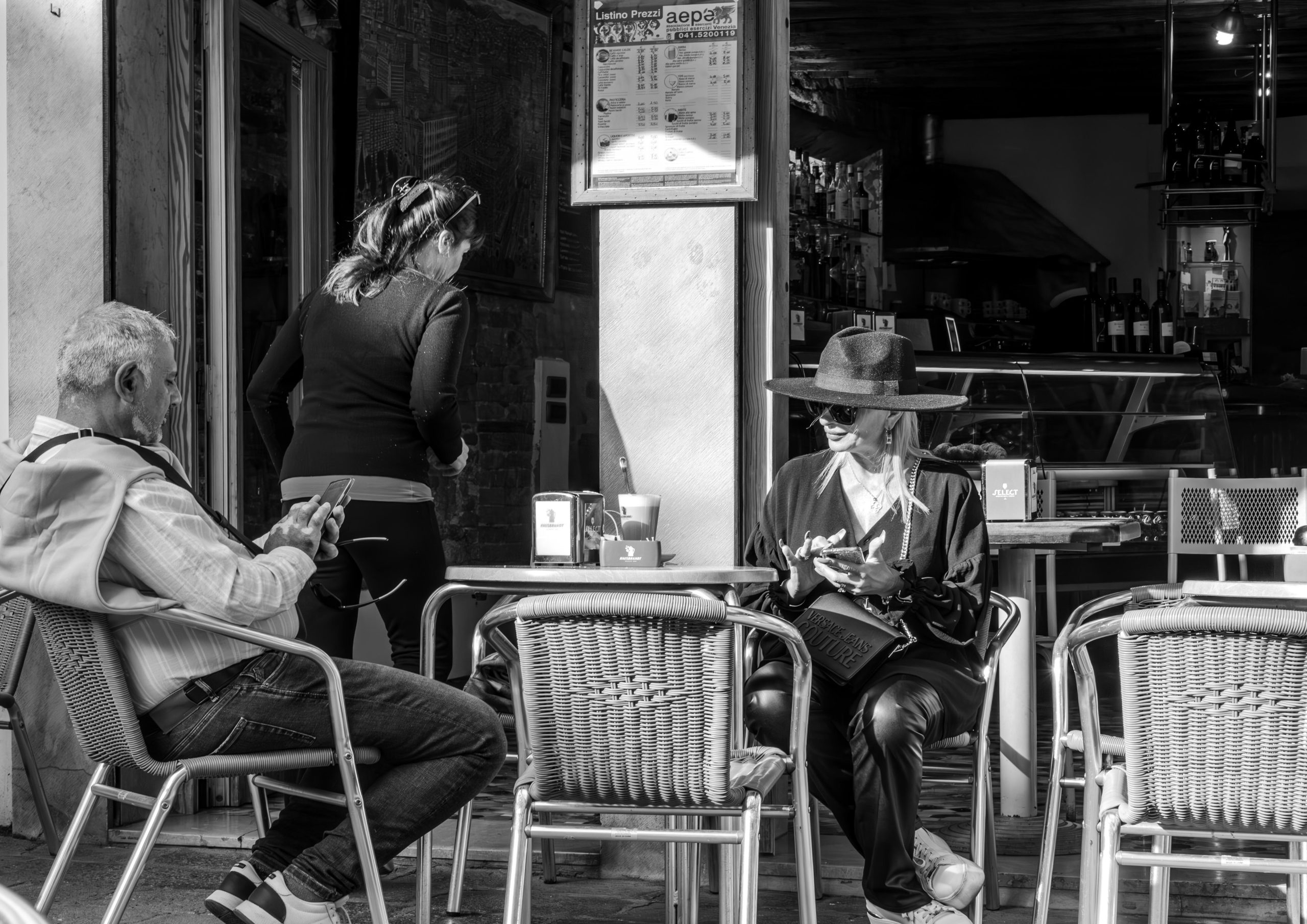 Dee Robinson at work