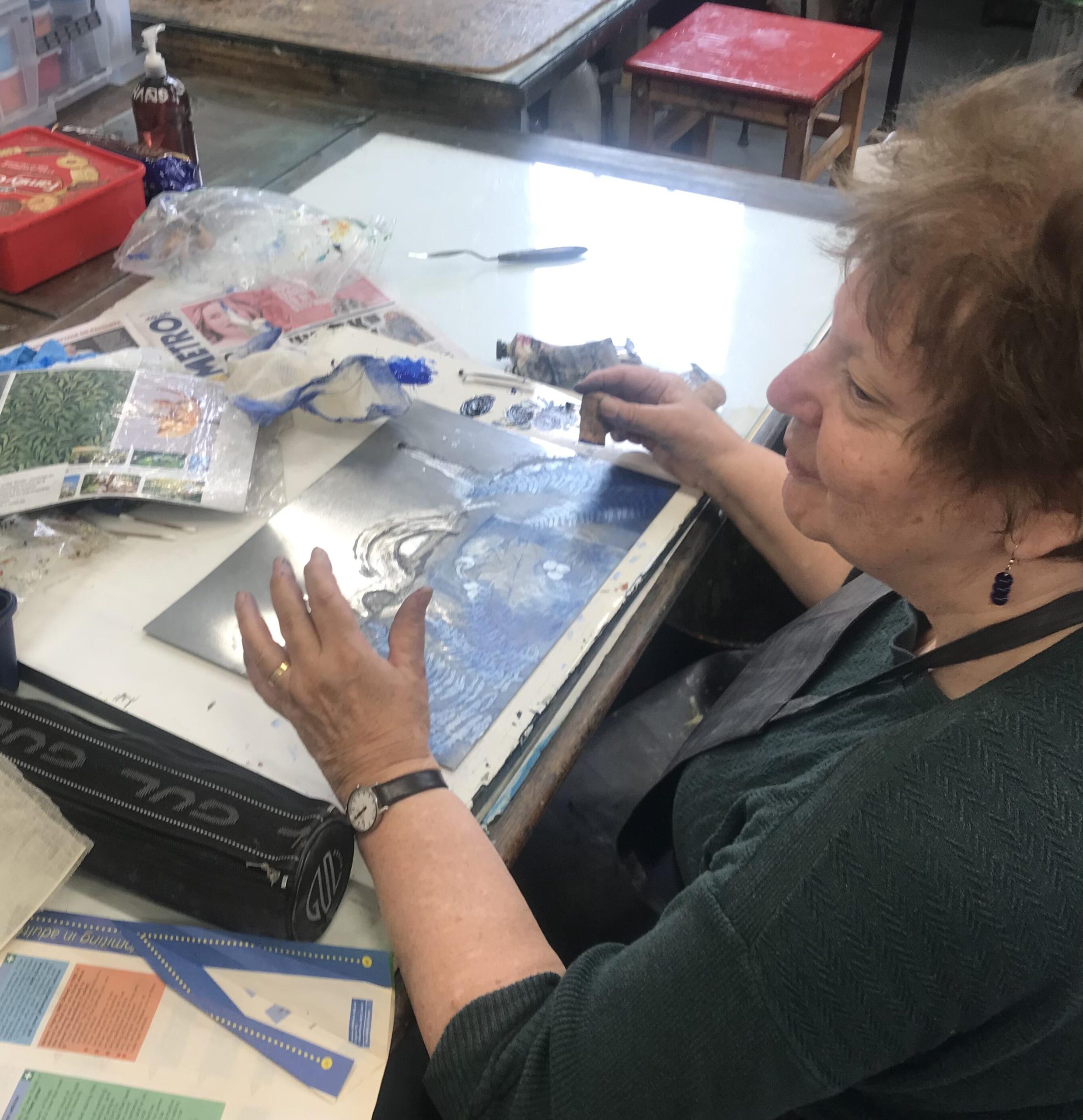 Sally Levell OAS, OPC at work