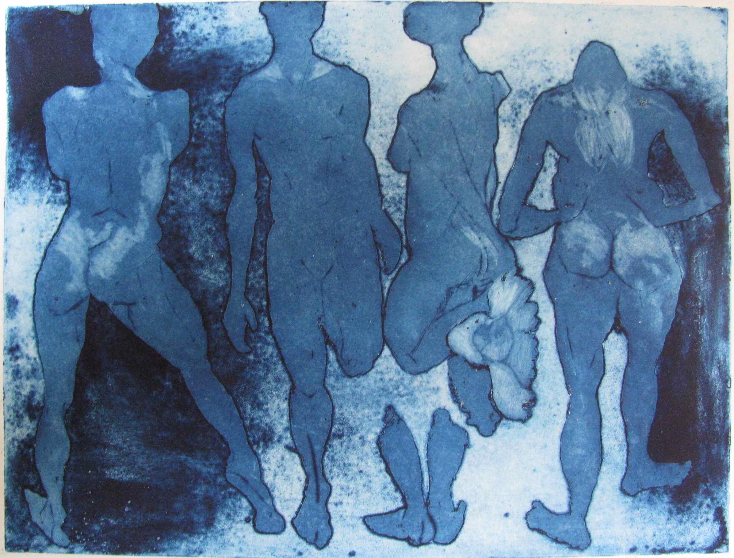 Sally Levell OAS, OPC: Joana ( Dancer)- Etching