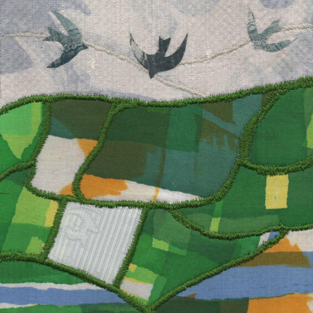 Lynn Pilgrim: textile collage