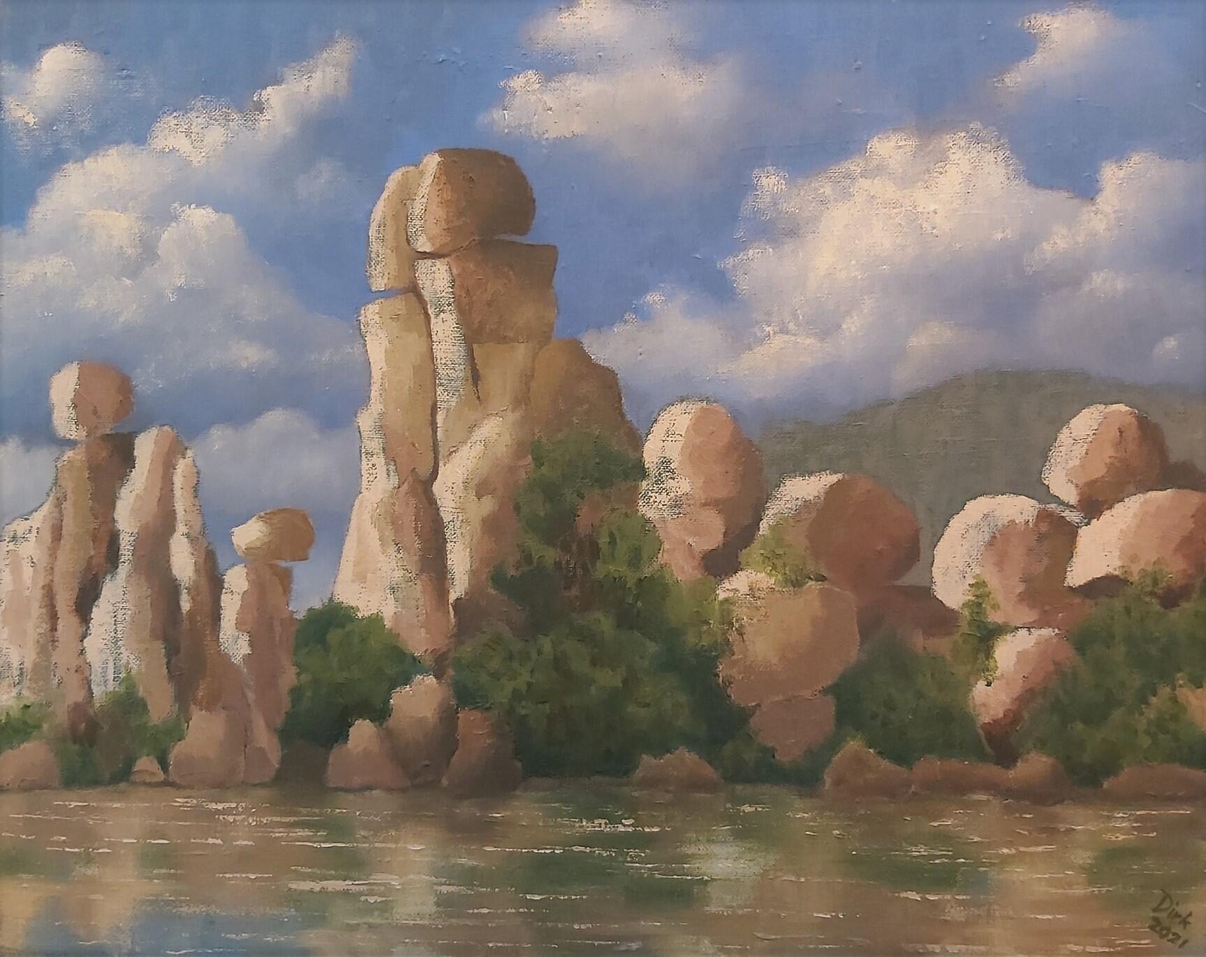 Dirk Pretorius OAS at work