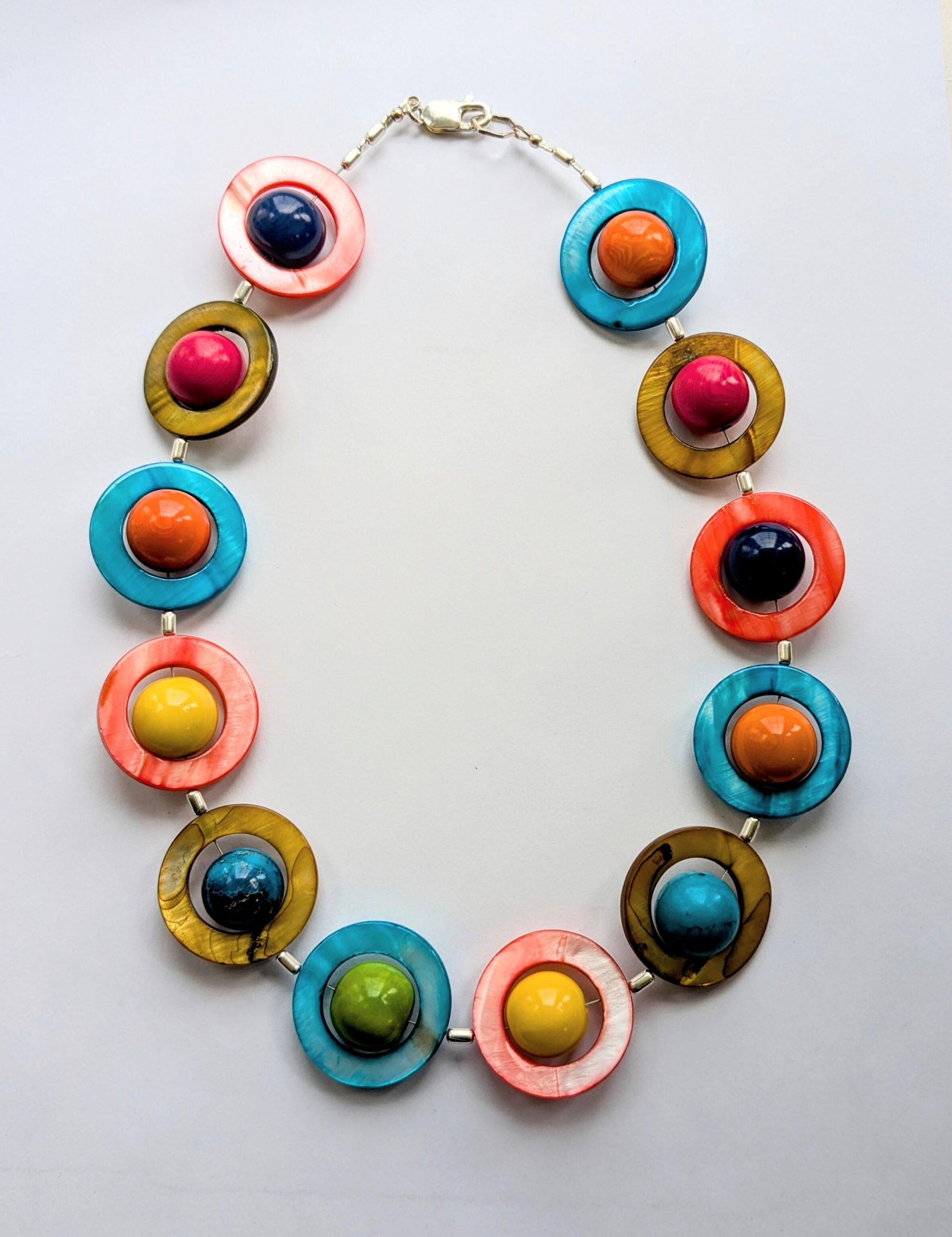 Jane Hainsworth: Large saturning necklace