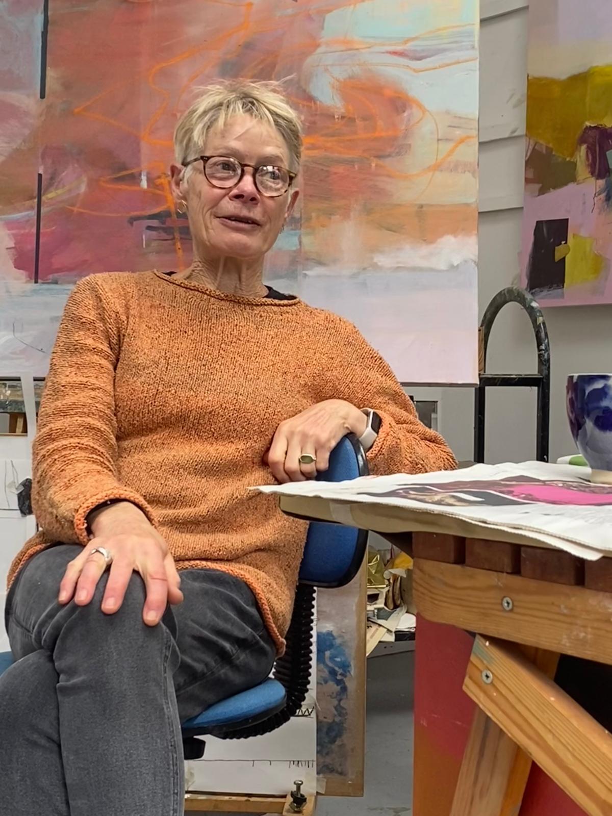 Jane Strother OAS at work