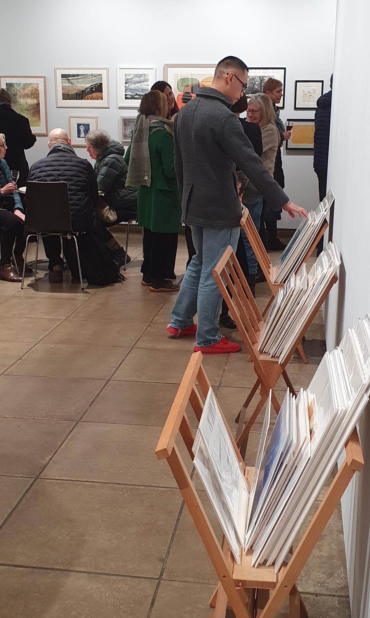 Oxford Printmakers: North Wall show